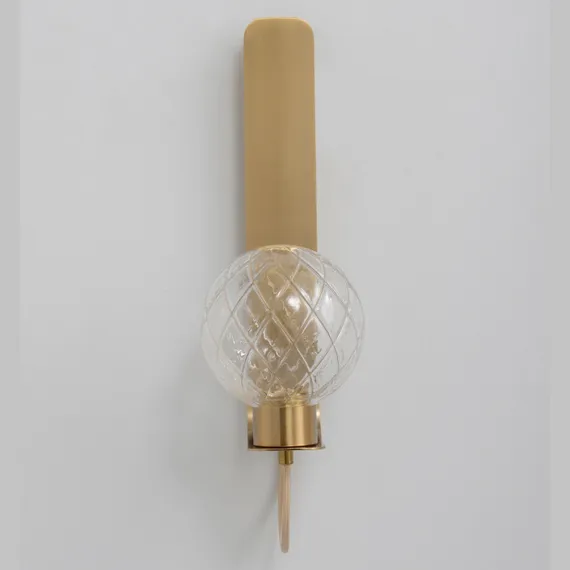 Бра Bella BELLA AP1 BRASS Crystal Lux