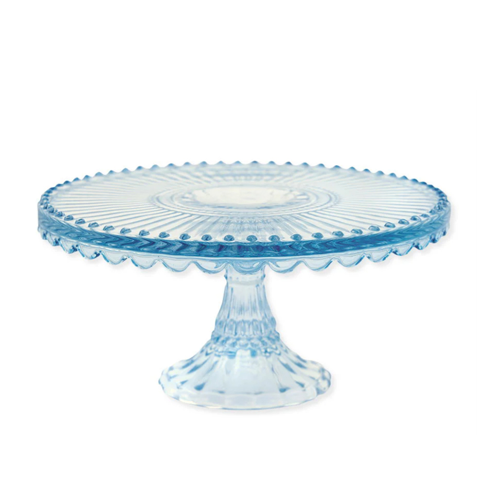 Подставка для торта Alice pale blue/ Алиса голубая, 20 см