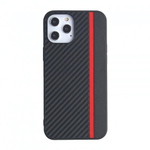 Чехол для iPhone 12 Pro Max, карбоновый , 012465 Синий