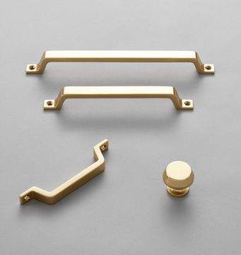 Ручка-кнопка Rejuvenation Tabor Aged Brass