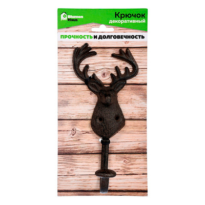 BLUMEN HAUS Крючок "Олень" декоративный 9*20*5 см 66018