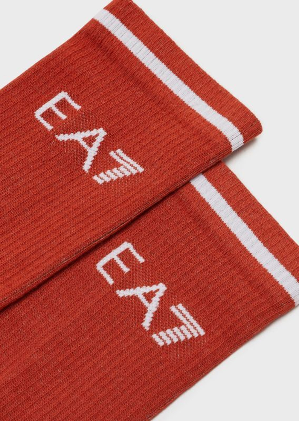 Теннисные носки EA7 Tennis Pro Socks 1P - spice route/white
