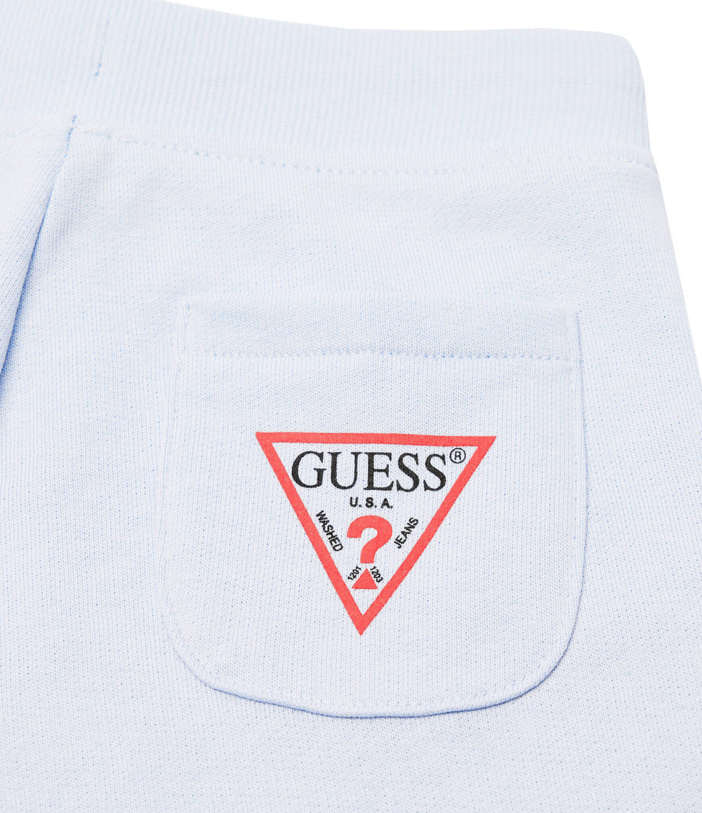 Шорты Guess - голубой(N93Q18 KAUG0)