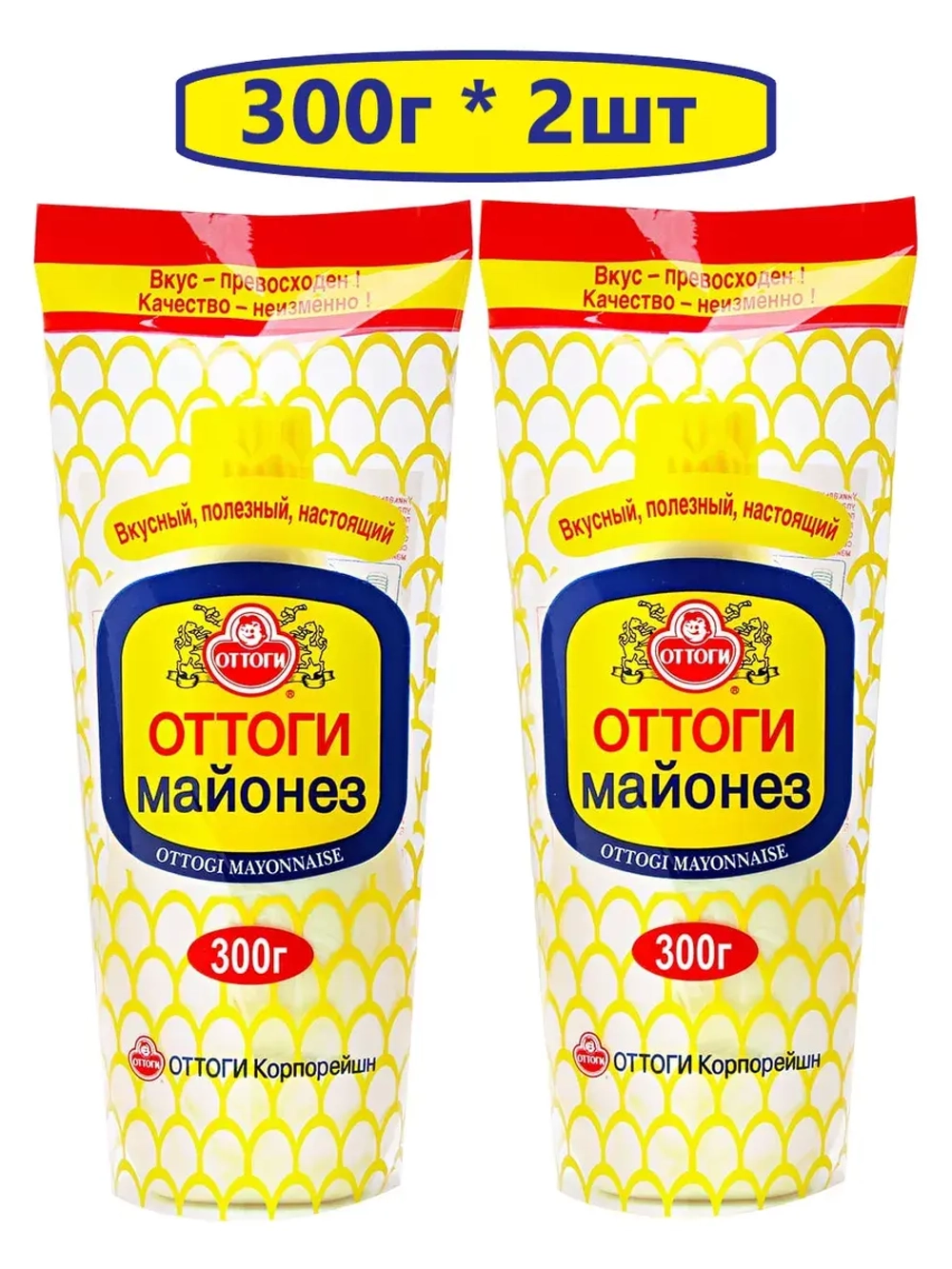 Майонез корейский натуральный 300 г * 2 шт