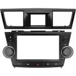 Комплект рамки с разъёмами 9"+can Toyota Highlander U40 2010-2013(крутилки кнопки)