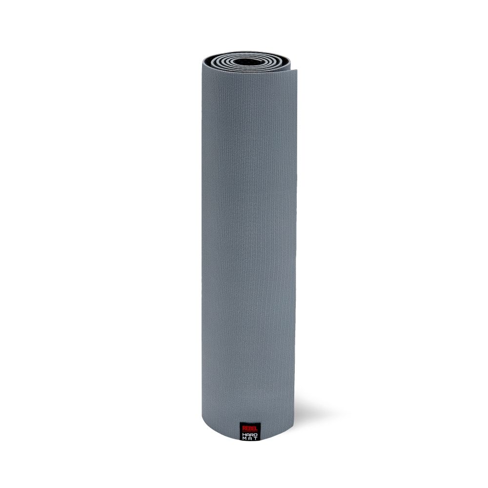 Мат для йоги и аэробики двухслойный 6 мм REBEL HARDMAT