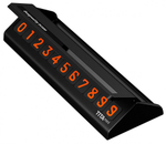 Парковочная карта Xiaomi Bcase TITA Mini Temporary Parking Card черная