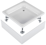 Поддон для душа SQUARE 80*80*30 высокий MELODIA SQ808030