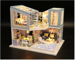 Интерьерный конструктор Hobby Day MiniHouse «Голубая мечта», румбокс 9861001