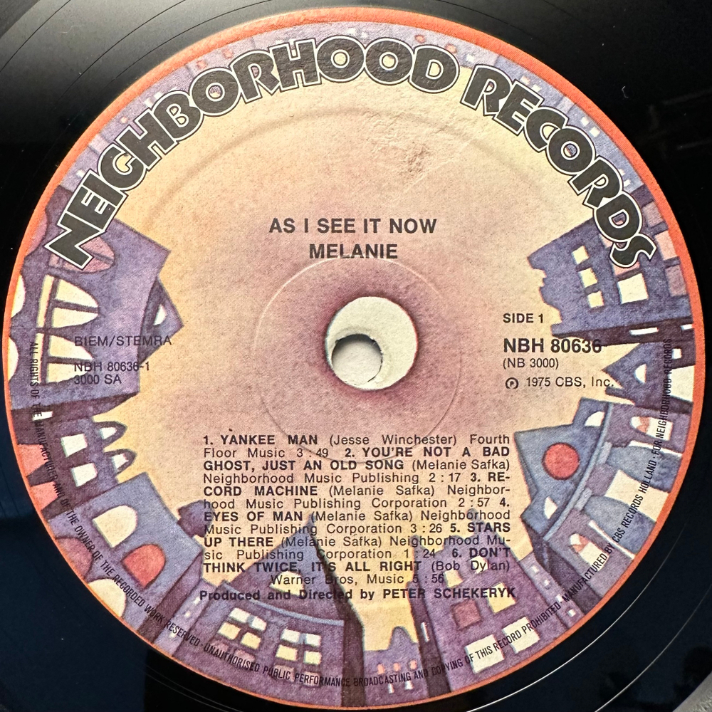 Melanie- As I See It Now (Голландия 1975г.)