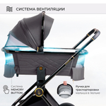 Коляска 2в1 SBL Elegante GL Grey