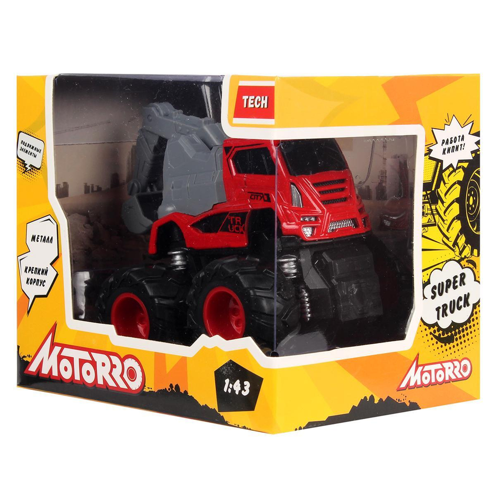 Модель ин. мет. 1:43 Big Foot, серия Tech 23203M (Motorro)