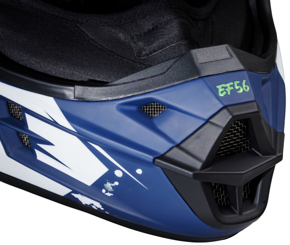 Base MX / Матовый / Сине-белый-hiviz