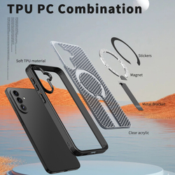 Прозрачный чехол Mesh Pro Magnetic Case для Samsung Galaxy A37 5G