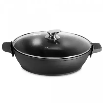 Сотейник с крышкой 5л Kitchen Star Diamante