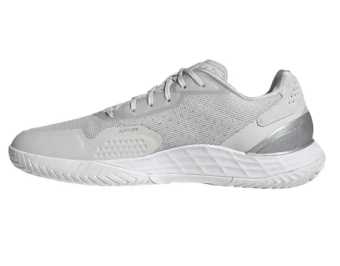 Мужские кроссовки теннисные Adidas Defiant Speed 2 M - dash grey/aurora ink/tech grey metallic