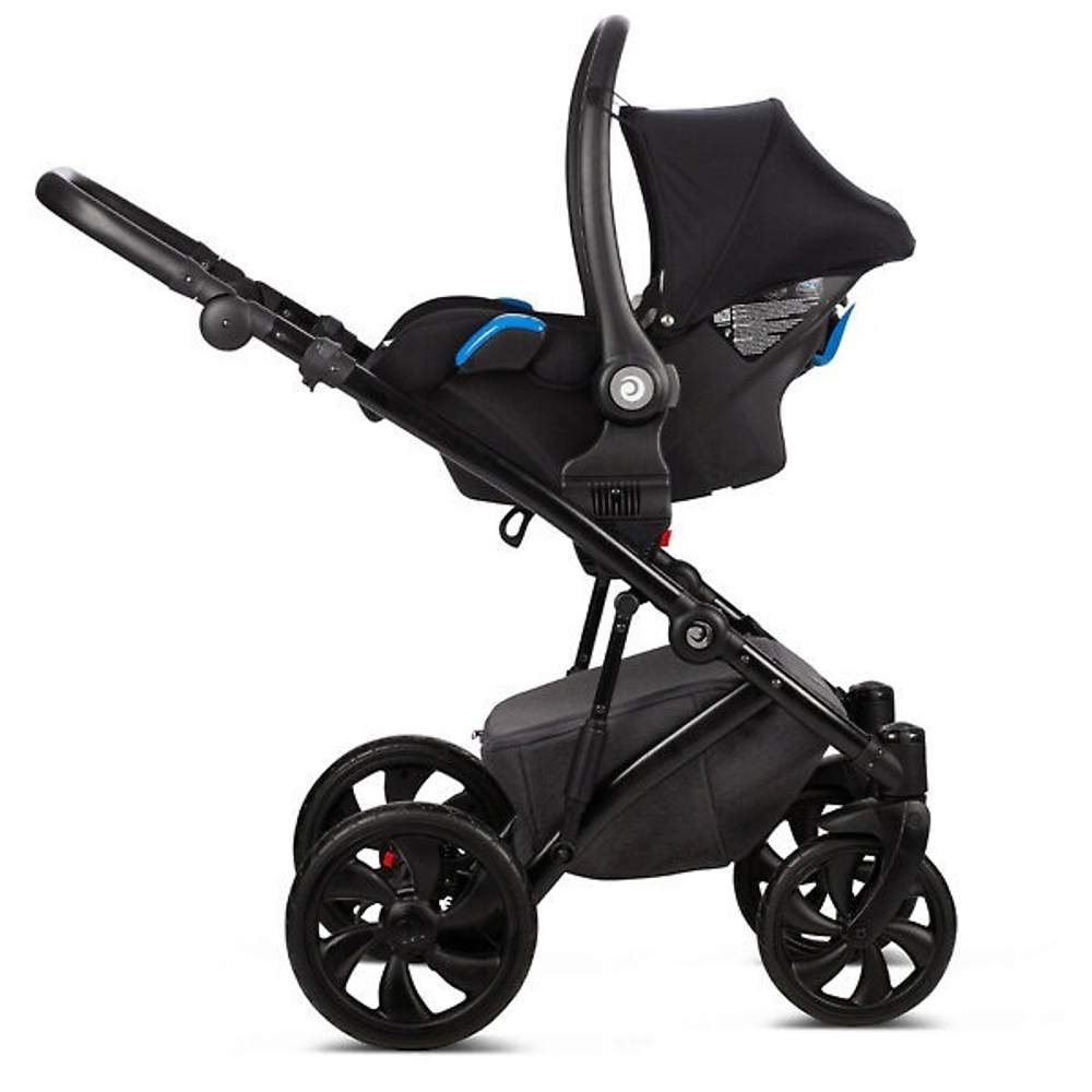 Автокресло группы 0+ Tutis Elo i-Size Black / Черный (006) + адаптеры