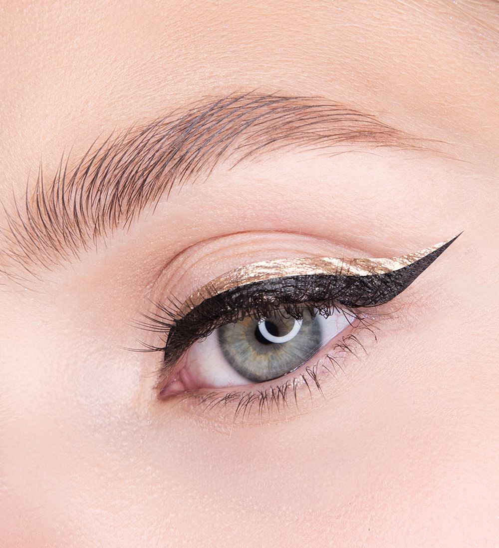 Сияющая цветная подводка для глаз LuxVisage Metal Hype Eyeliner - 06 Moonlight Shine