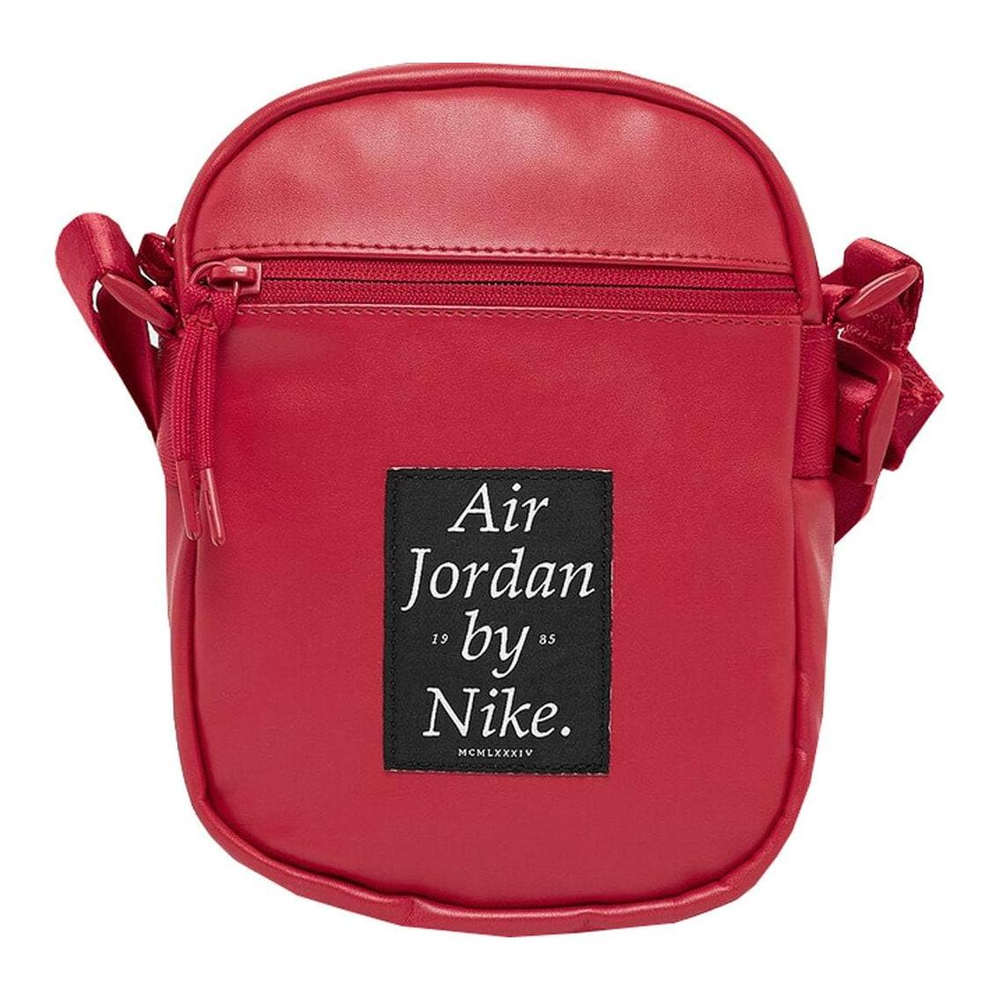 Jordan Nike Collaboration Polyester Shoulder Bag, Crossbody Bag Unisex Red