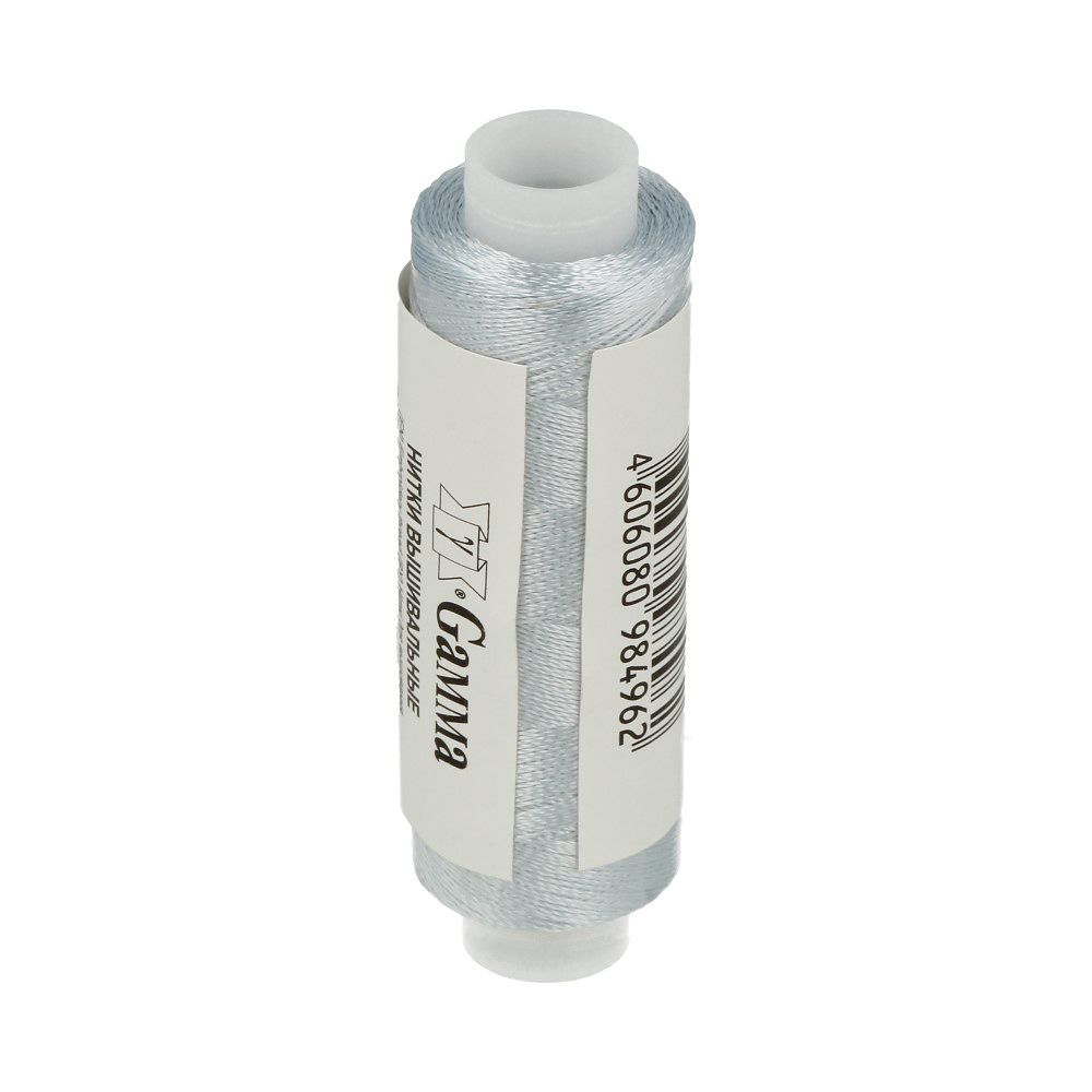 Нитки вышивальные Gamma V150/2, 10х200 ярдов, 183 м, 3301 св.голубой