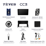 Teyes CC3 9"для Mercedes-Benz С-Class 3 2006-2011
