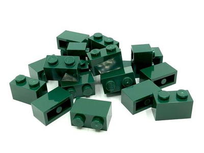 Lego Кирпич 1х2 (темно-зеленый) 4245570