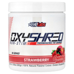 EHPlabs, OxyShred Non-Stim, термогенный сжигатель жира, со вкусом клубники, 302 г (10,6 унции)