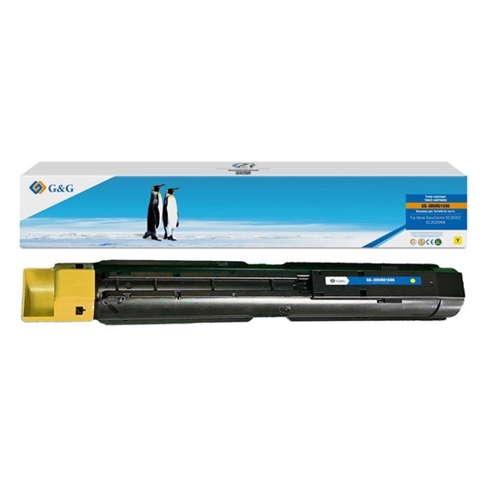 Тонер-картридж G&amp;G, аналог Xerox 006R01696 для DocuCentre SC2020, yellow (3K)