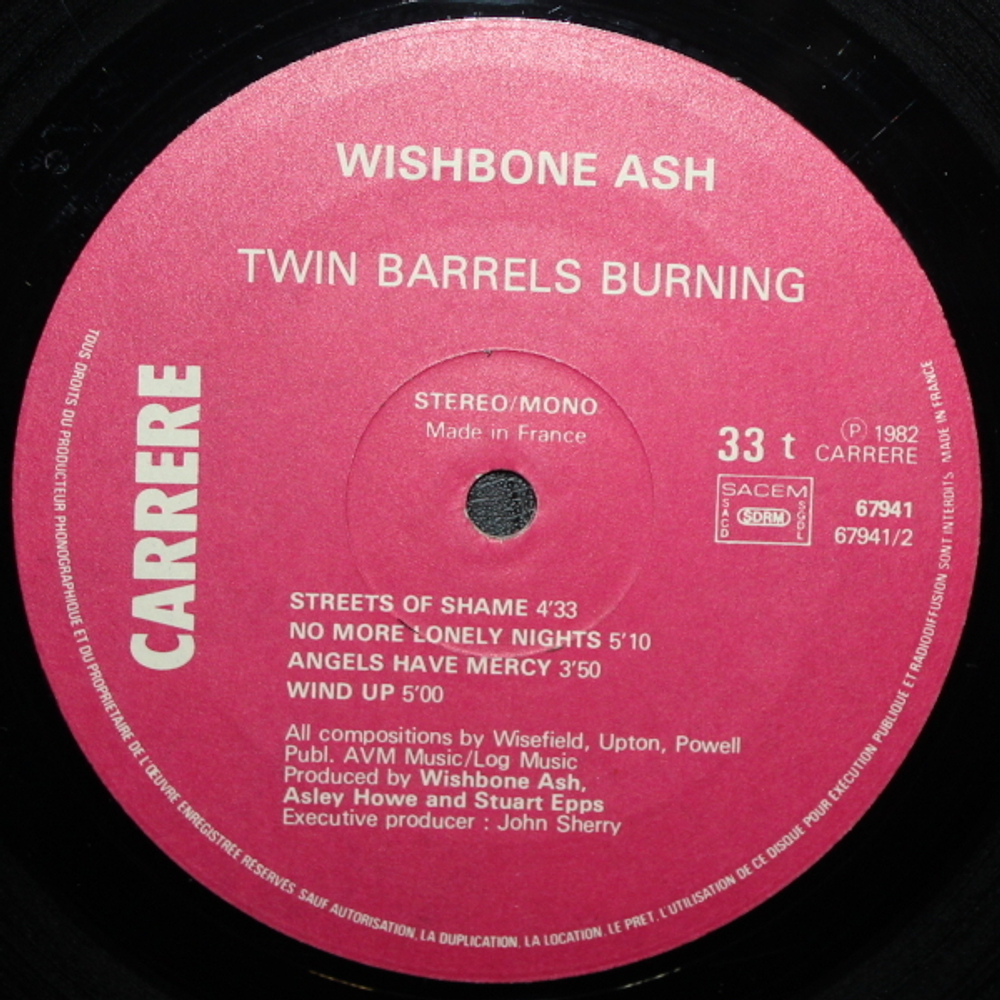 Wishbone Ash / Twin Barrels Burning (LP)