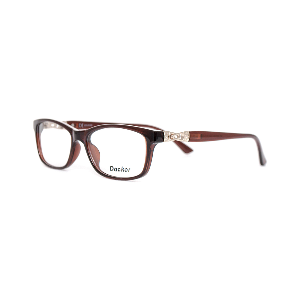 Оправа прямоугольная Dackor 086 Brown коричневая