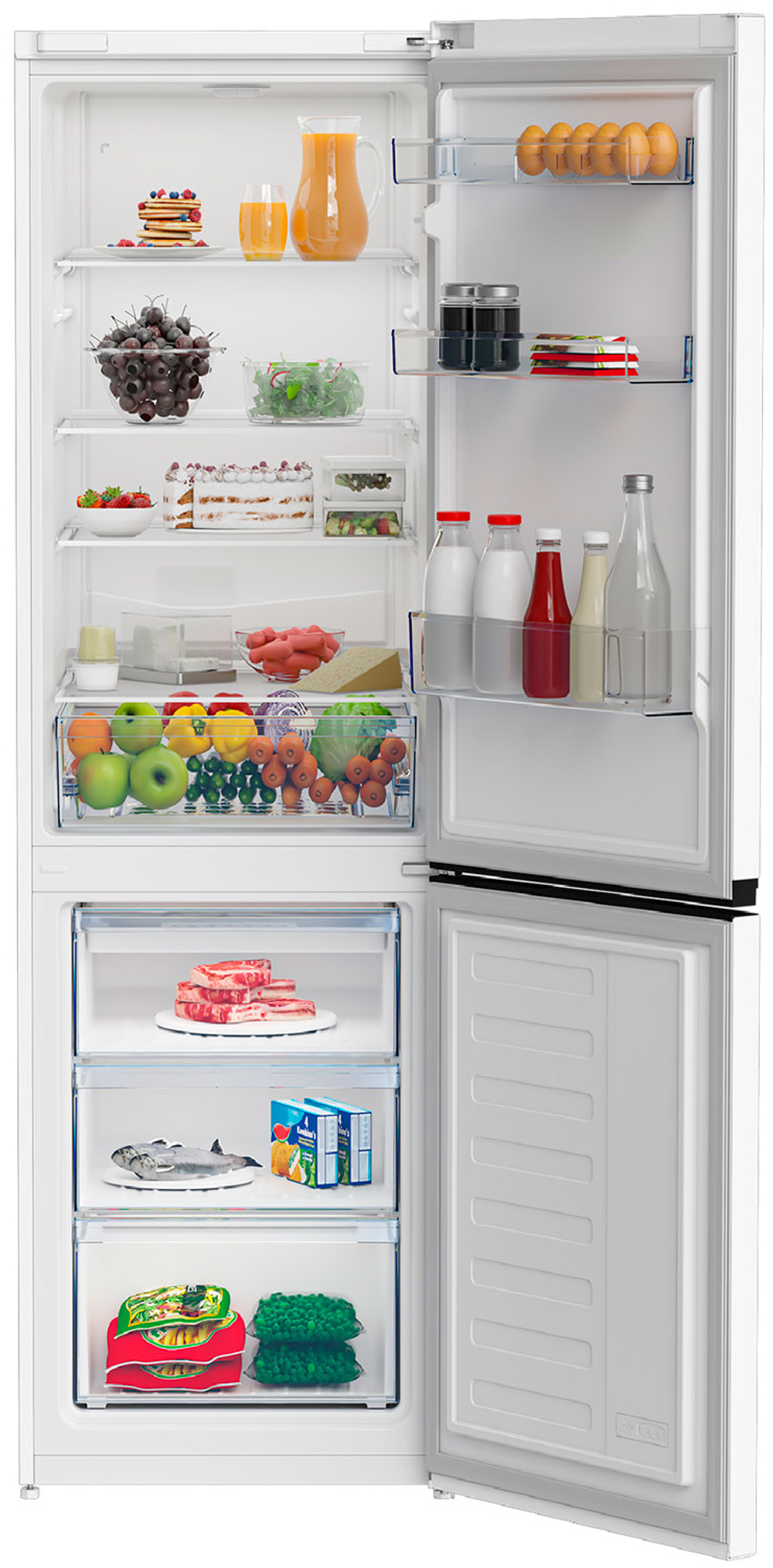 Двухкамерный холодильник Beko B1RCSK402W