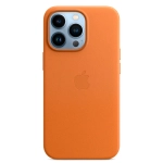 Кожаный чехол с поддержкой MagSafe Apple Leather Case для iPhone 13 Pro, Golden Brown (Золотистая охра)