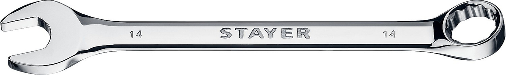 STAYER HERCULES, 14 мм, комбинированный гаечный ключ, Professional (27081-14)