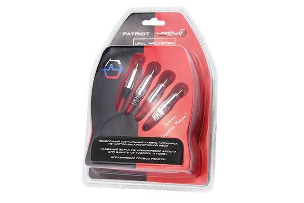 Межблочный провод Ural 4RCA-PT5M - BUZZ Audio