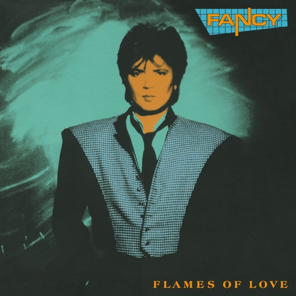 LP: Fancy — «Flames Of Love» (1988/2023) [Limited Turquoise Vinyl]