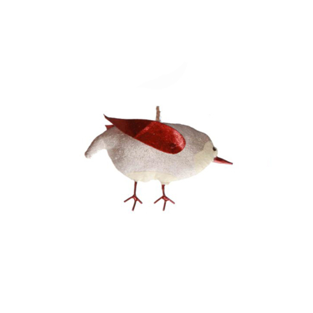 Новогоднее украшение Птица 9см Goodwill Canvas bird orn