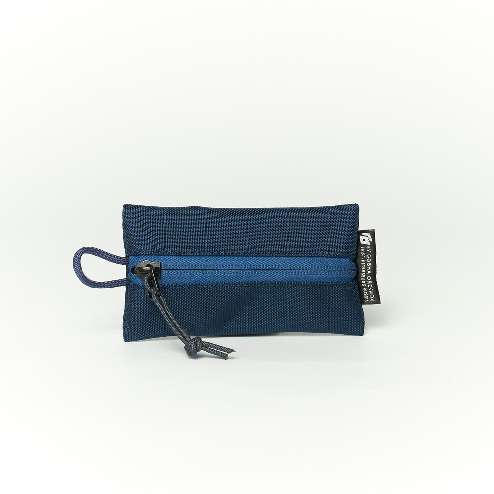 Fabric Key Wallet темно-синий