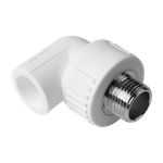 Уголок PP-R комбинированный 20x3/4" нар, 03555