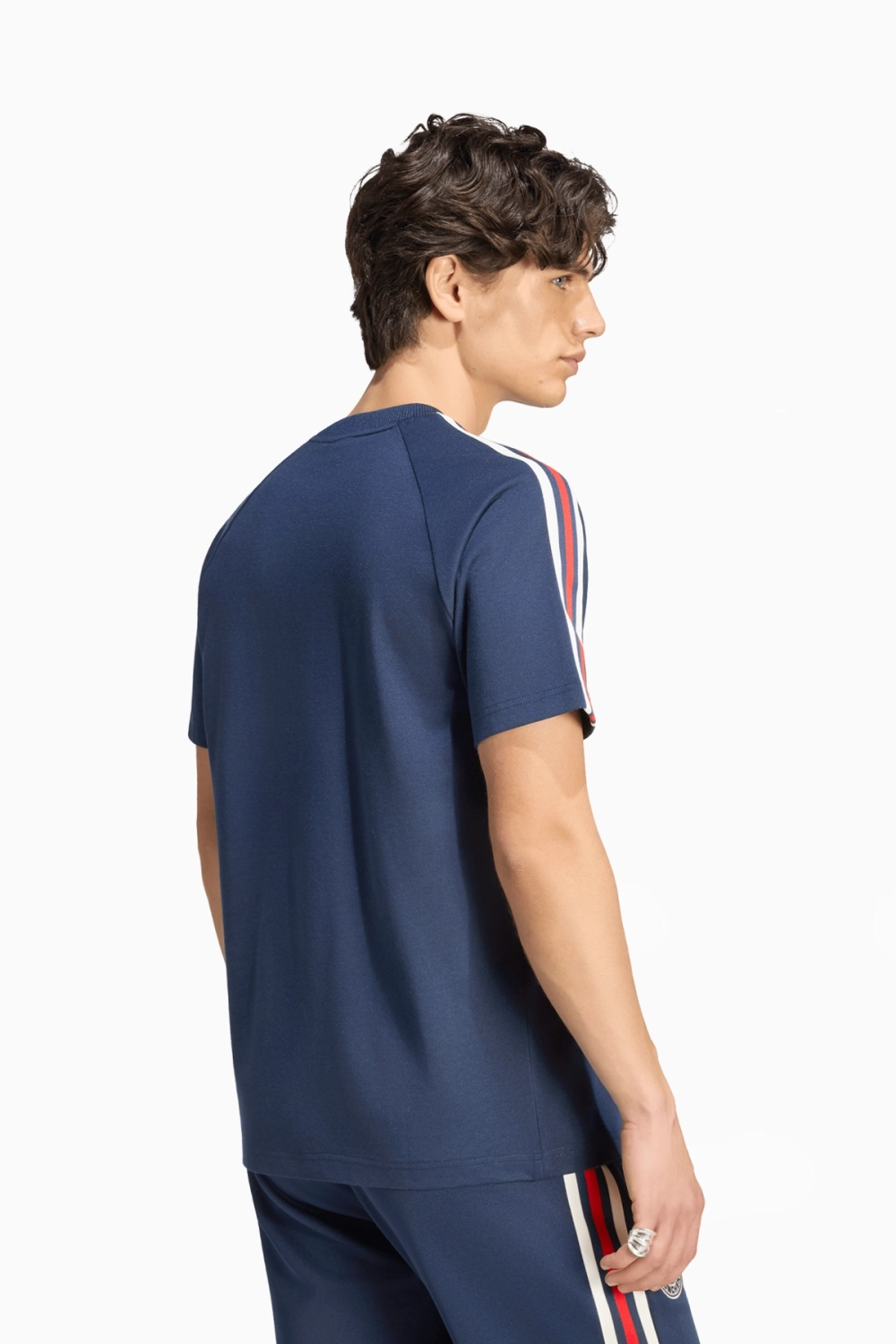 Футболка adidas Originals FC Bayern 26/27 Tee - темно-синий