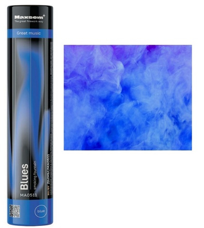 Дым цветной "Blues" MA0511 Blue *0.8"