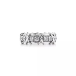 Кольцо из платины с 16 бриллиантами, Tiffany 💠 Schlumberger. Единственное в наличии