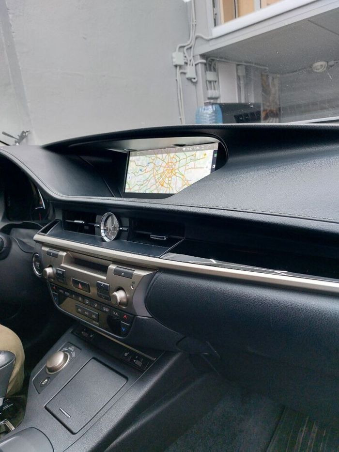 Магнитола для Lexus ES200, ES250, ES350 2015-2018 (джойстик - шайба) - Kuberg BNR-16ESQ монитор 10.25", Android 10, Быстрая, CarPlay, 4G SIM-слот
