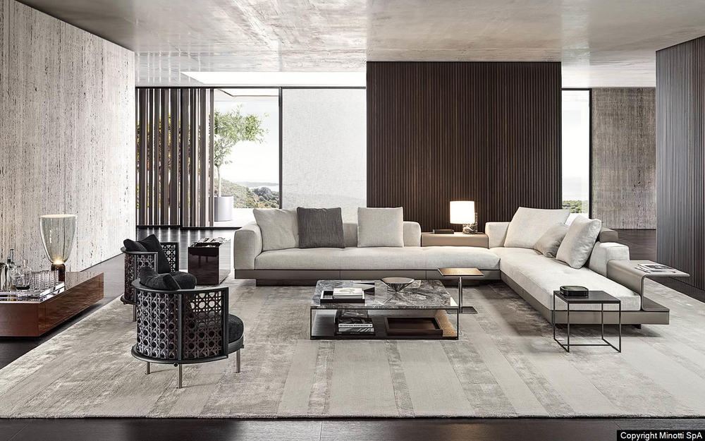 Connery sofa by Minotti Set 3
