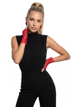 Митенки 0601-45 алый