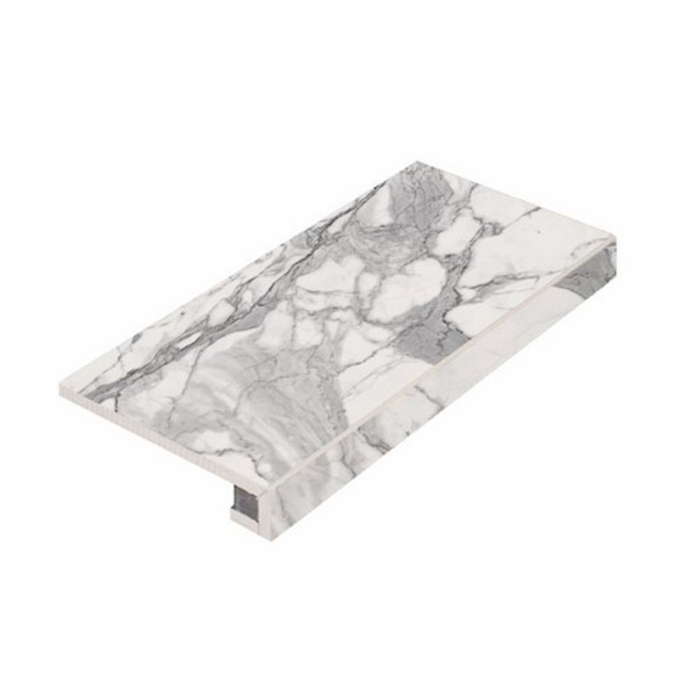 Ступень Charme Evo Statuario Scalino Frontale Nat 33x60