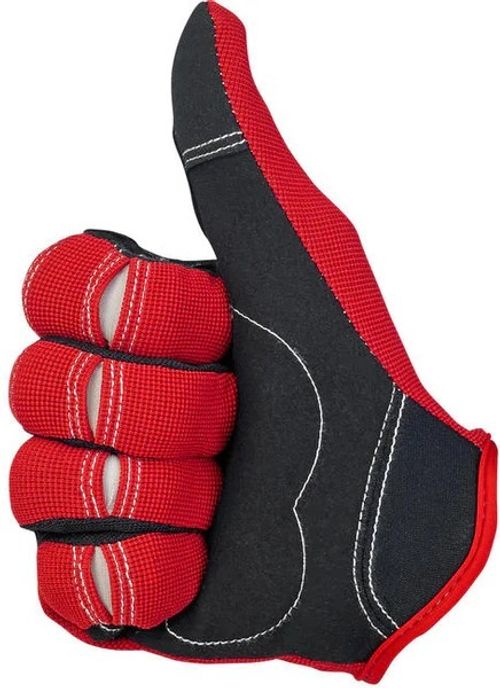 Купить Мотоперчатки Текстильные Biltwell Moto Gloves / Красно-черный