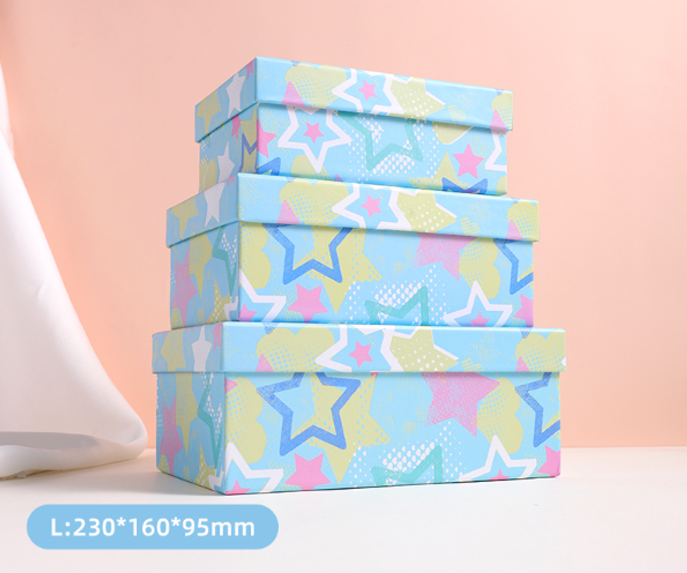 Подарочная коробка "Stars Twinkle", L Подарочная коробка "Stars Twinkle", L