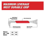 Новинка! Гвоздодер узкий / широкий 10″ 250 мм Milwaukee 4932478252