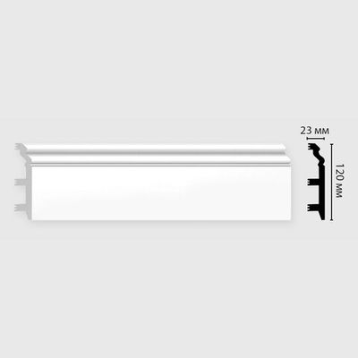 Плинтус Decomaster D233 D233-115 ДМ