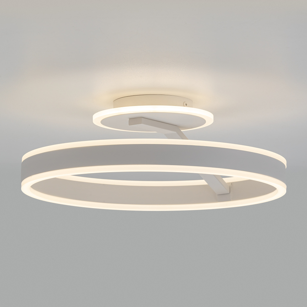 Citilux Дуэт CL719740 LED Люстра с пультом Белая